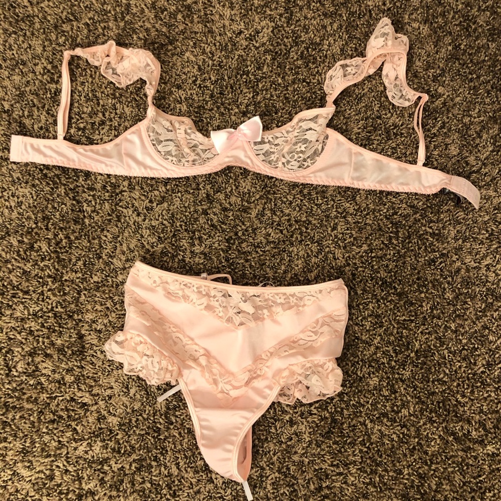 New silk lingerie